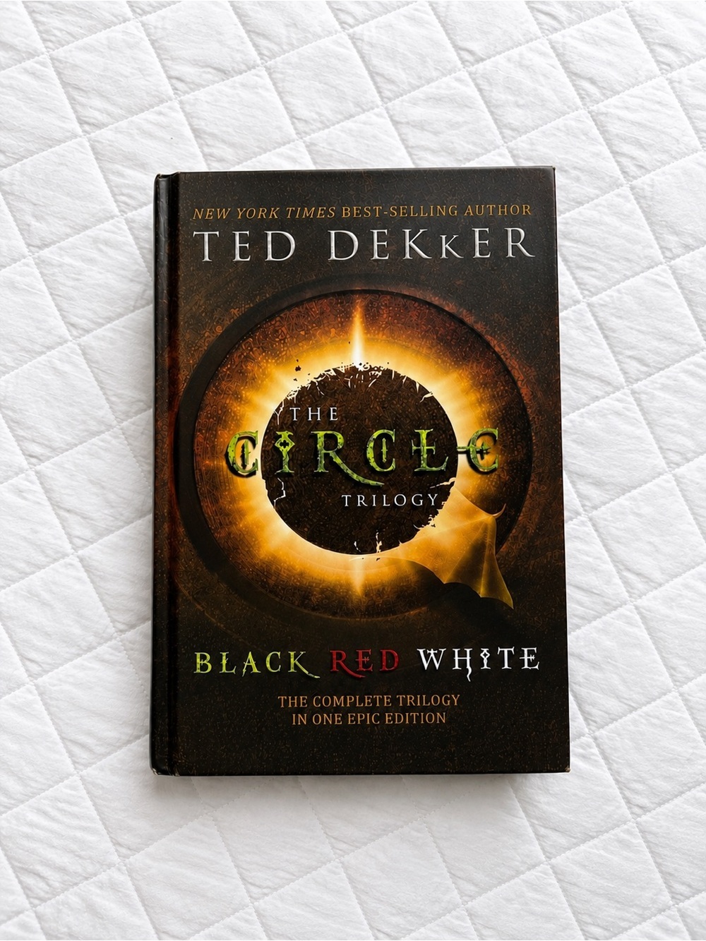 Ted Dekker The Circle Trilogy Hardcover Omnibus Black Red White Collector's Edit